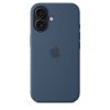 Apple iPhone 16 Silicone Case with MagSafe - Denim