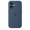 Apple iPhone 16 Silicone Case with MagSafe - Denim