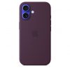 Apple iPhone 16 Silicone Case with MagSafe - Plum