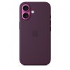 Apple iPhone 16 Silicone Case with MagSafe - Plum