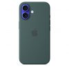 Apple iPhone 16 Silicone Case with MagSafe - Lake Green (Seasonal)