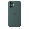 Apple iPhone 16 Silicone Case with MagSafe - Lake Green (Seasonal)