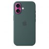 Apple iPhone 16 Silicone Case with MagSafe - Lake Green (Seasonal)