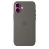 Apple iPhone 16 Plus Silicone Case with MagSafe - Stone Gray