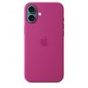 Apple iPhone 16 Plus Silicone Case with MagSafe - Fuchsia (Seasonal)