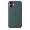 Apple iPhone 16 Plus Silicone Case with MagSafe - Lake Green (Seasonal)