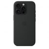 Apple iPhone 16 Pro Silicone Case with MagSafe - Black