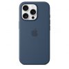 Apple iPhone 16 Pro Silicone Case with MagSafe - Denim