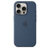 Apple iPhone 16 Pro Silicone Case with MagSafe - Denim