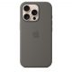 Apple iPhone 16 Pro Silicone Case with MagSafe - Stone Gray