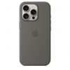 Apple iPhone 16 Pro Silicone Case with MagSafe - Stone Gray