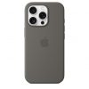 Apple iPhone 16 Pro Silicone Case with MagSafe - Stone Gray