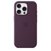 Apple iPhone 16 Pro Silicone Case with MagSafe - Plum