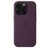 Apple iPhone 16 Pro Silicone Case with MagSafe - Plum