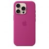 Apple iPhone 16 Pro Silicone Case with MagSafe - Fuchsia (Seasonal)