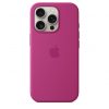 Apple iPhone 16 Pro Silicone Case with MagSafe - Fuchsia (Seasonal)