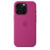 Apple iPhone 16 Pro Silicone Case with MagSafe - Fuchsia (Seasonal)