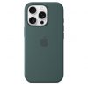 Apple iPhone 16 Pro Silicone Case with MagSafe - Lake Green (Seasonal)