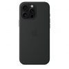 Apple iPhone 16 Pro Max Silicone Case with MagSafe - Black