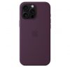 Apple iPhone 16 Pro Max Silicone Case with MagSafe - Plum