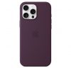 Apple iPhone 16 Pro Max Silicone Case with MagSafe - Plum