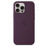 Apple iPhone 16 Pro Max Silicone Case with MagSafe - Plum