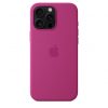 Apple iPhone 16 Pro Max Silicone Case with MagSafe - Fuchsia (Seasonal)